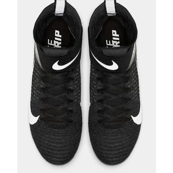 NIKE ALPHA MENACE ELITE 2 BLACK 27.5 NEW Nike Alpha Menace Elite 2 Black Football Cleats AO3374-001